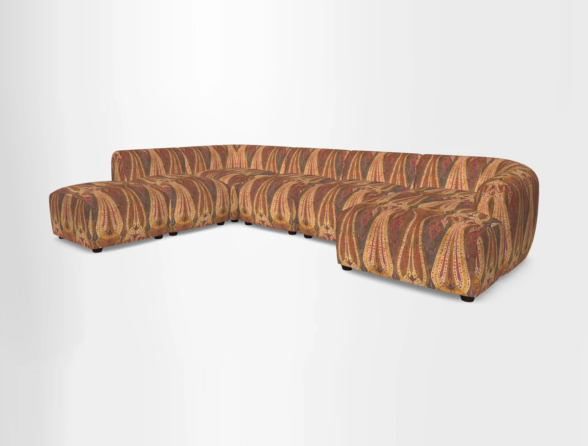 Form large modular corner group LHF in Two Tone Plain Biscuit