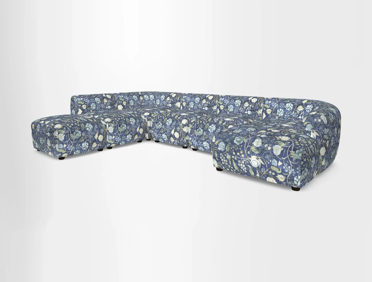 Form large modular corner group LHF in Two Tone Plain Biscuit
