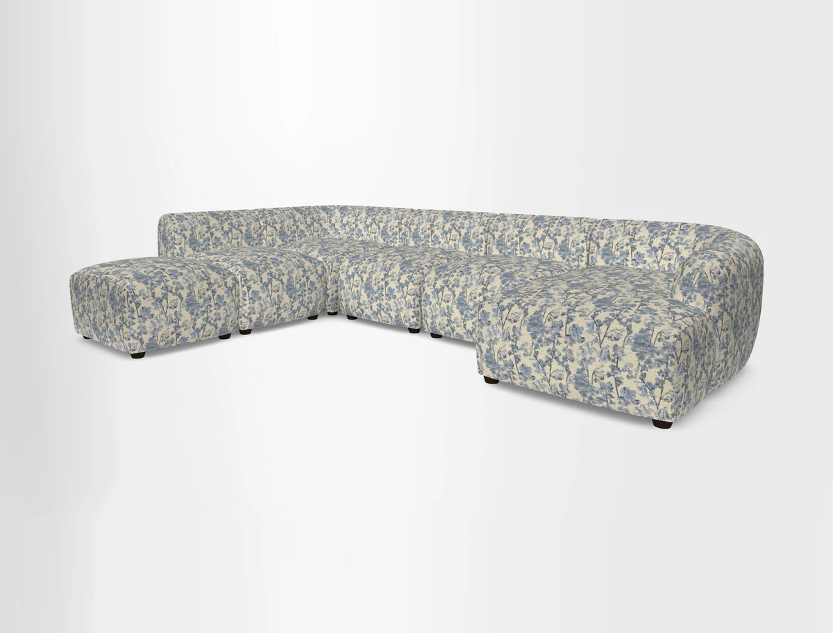 Form large modular corner group RHF in Two Tone Plain Biscuit