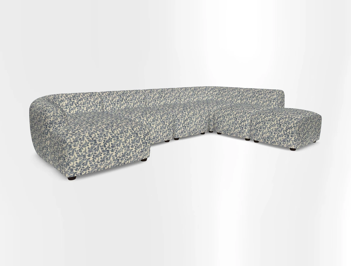 Form large modular corner group LHF in Two Tone Plain Biscuit