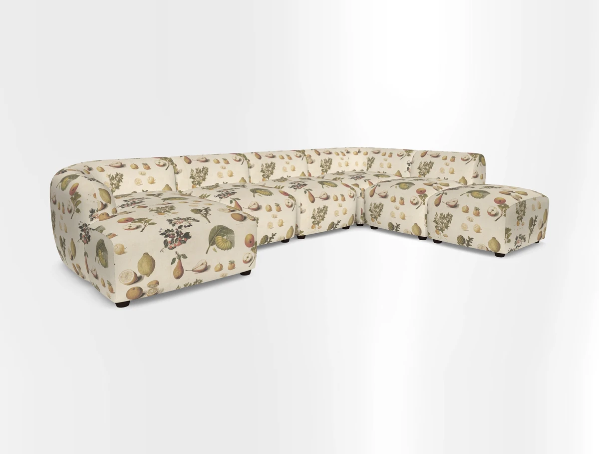Form large modular corner group RHF in Two Tone Plain Biscuit