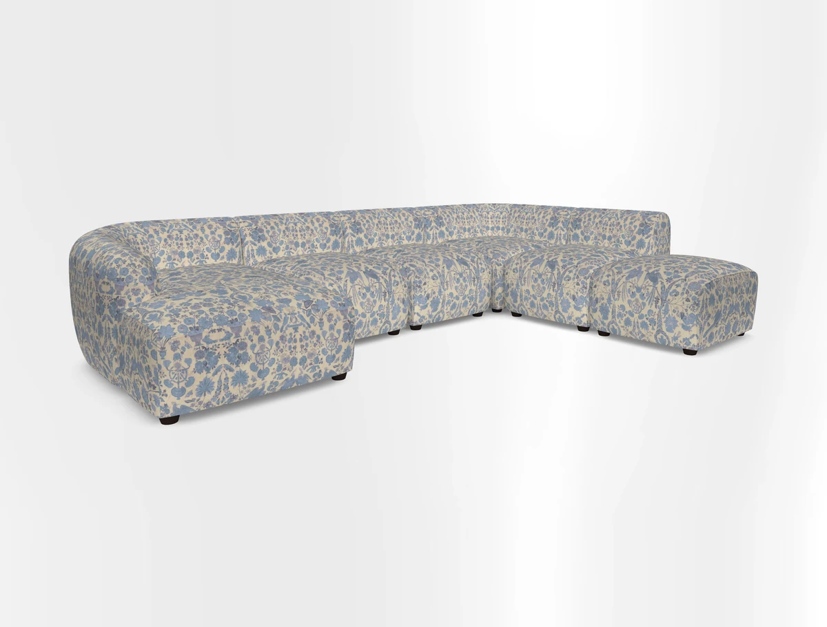 Form large modular corner group RHF in Two Tone Plain Biscuit