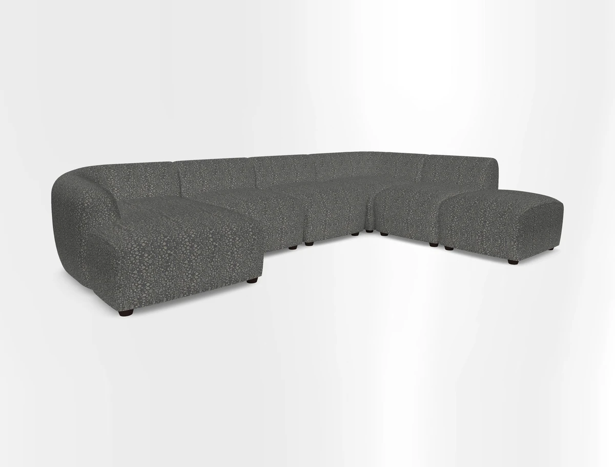 Form large modular corner group LHF in Two Tone Plain Biscuit
