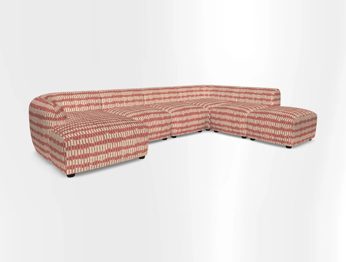 Form large modular corner group RHF in Two Tone Plain Biscuit
