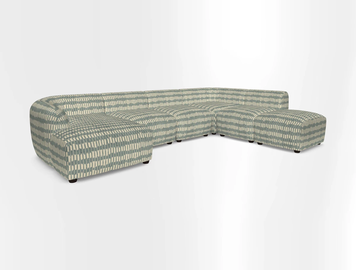 Form large modular corner group RHF in Two Tone Plain Biscuit