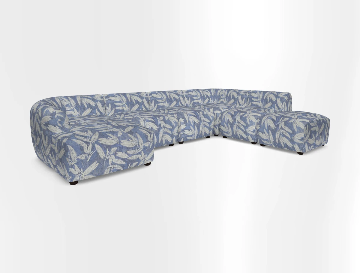 Form large modular corner group LHF in Two Tone Plain Biscuit