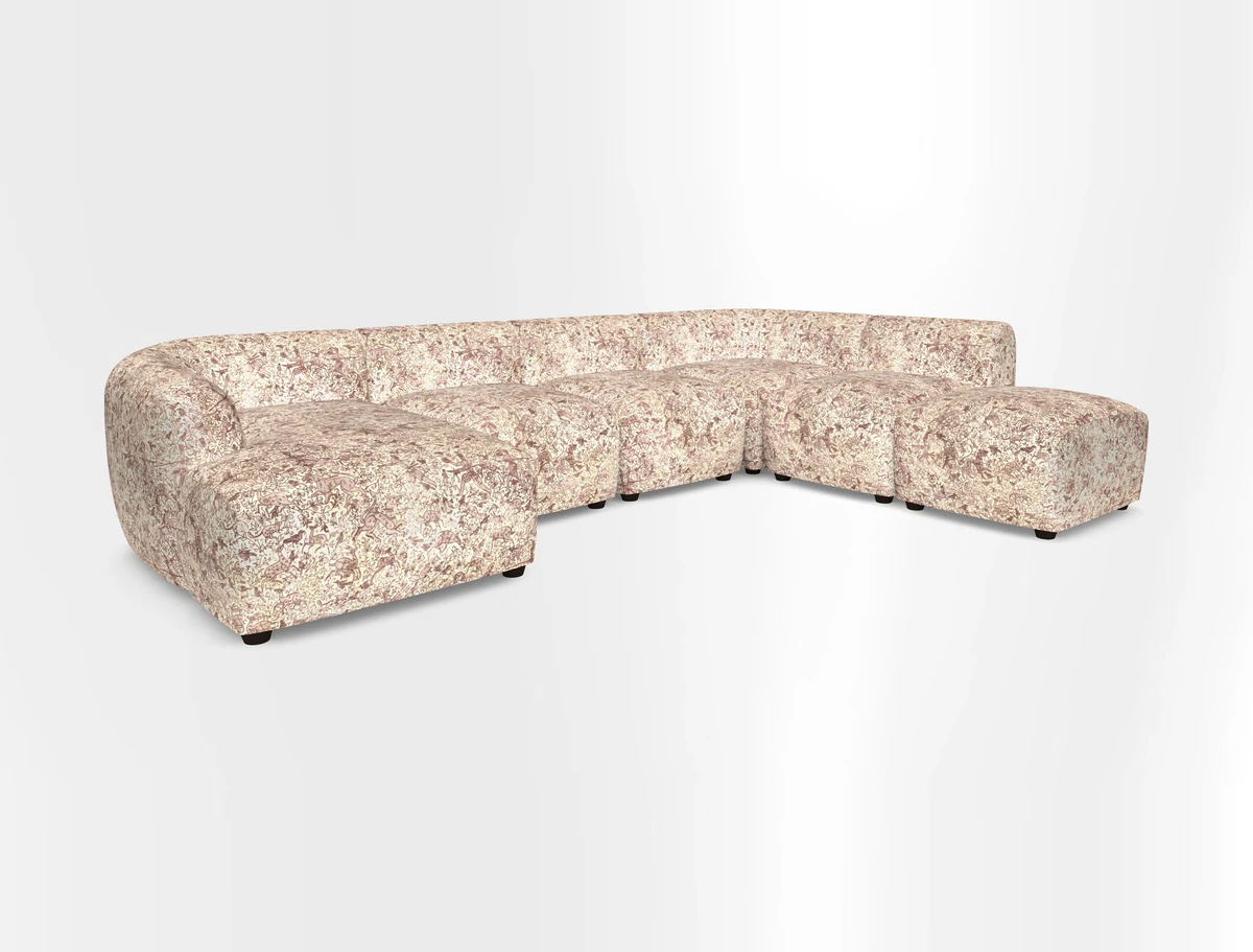 Form large modular corner group RHF in Two Tone Plain Biscuit