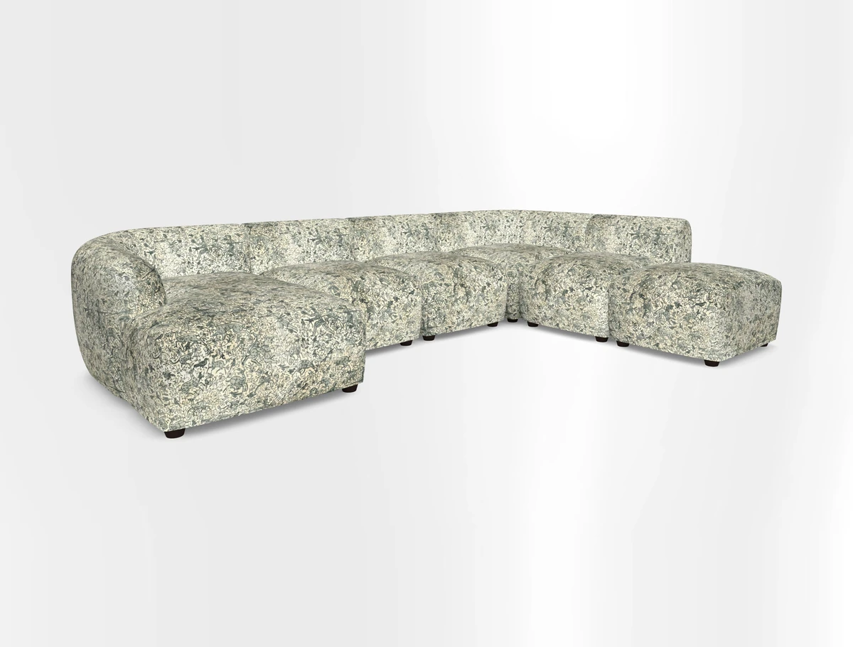 Form large modular corner group RHF in Two Tone Plain Biscuit
