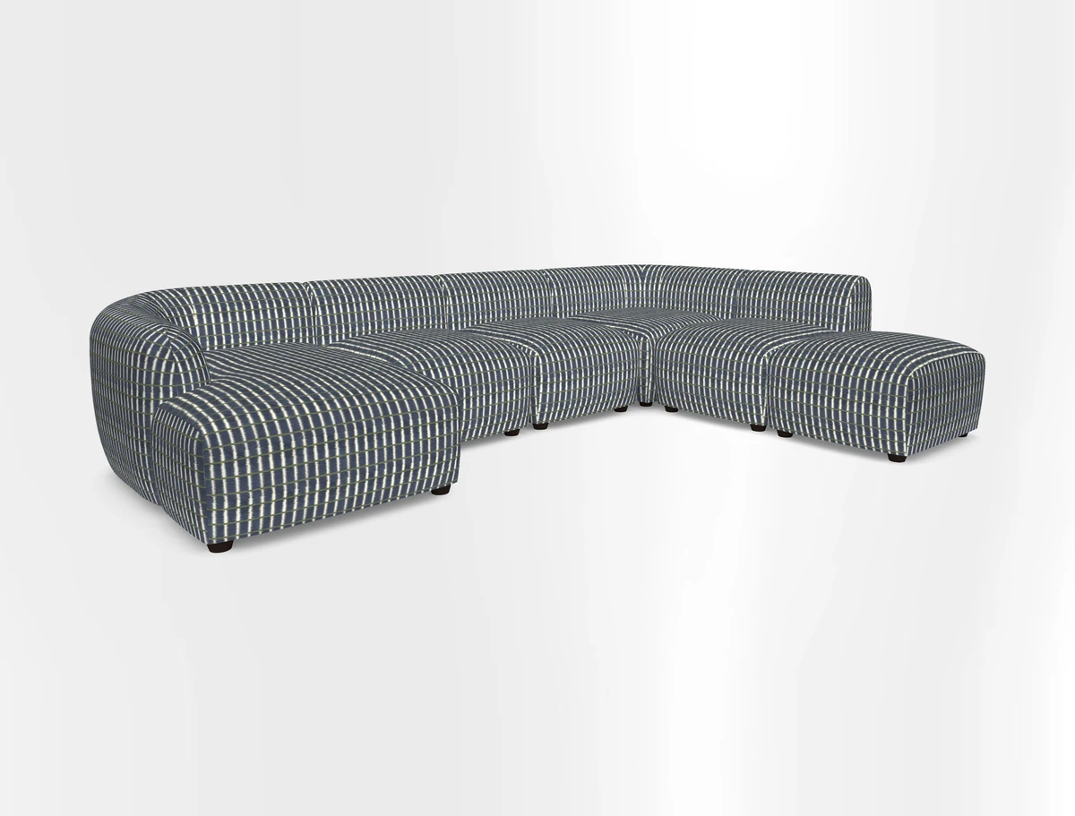 Form large modular corner group RHF in Two Tone Plain Biscuit