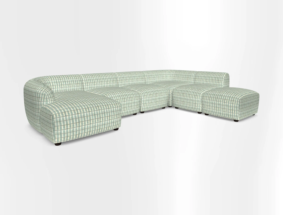 Form large modular corner group RHF in Two Tone Plain Biscuit