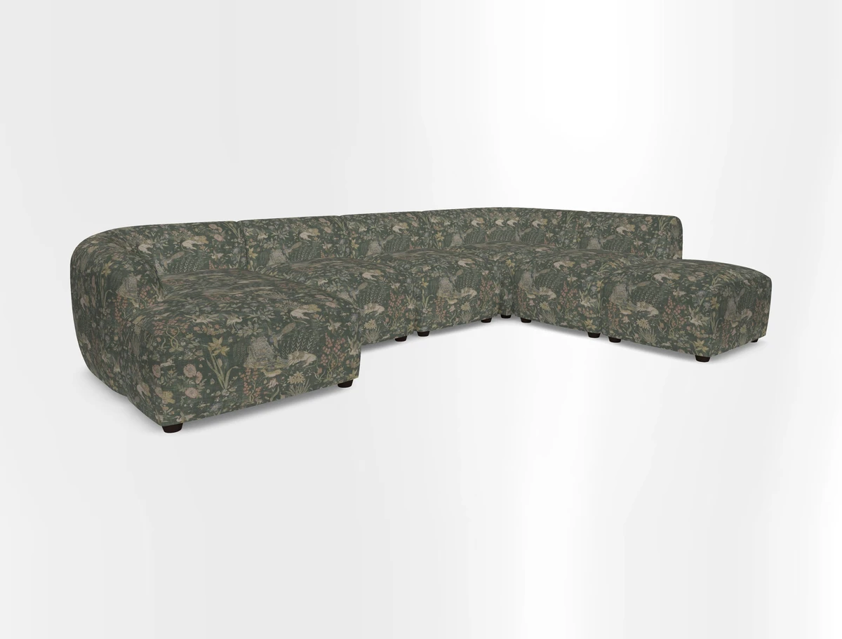 Form large modular corner group RHF in Two Tone Plain Biscuit
