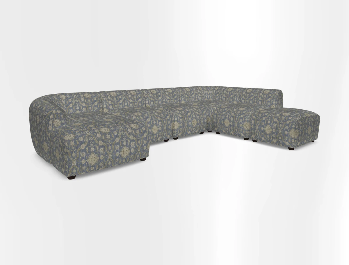 Form large modular corner group RHF in Two Tone Plain Biscuit