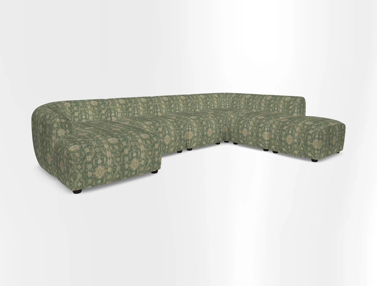 Form large modular corner group RHF in Two Tone Plain Biscuit