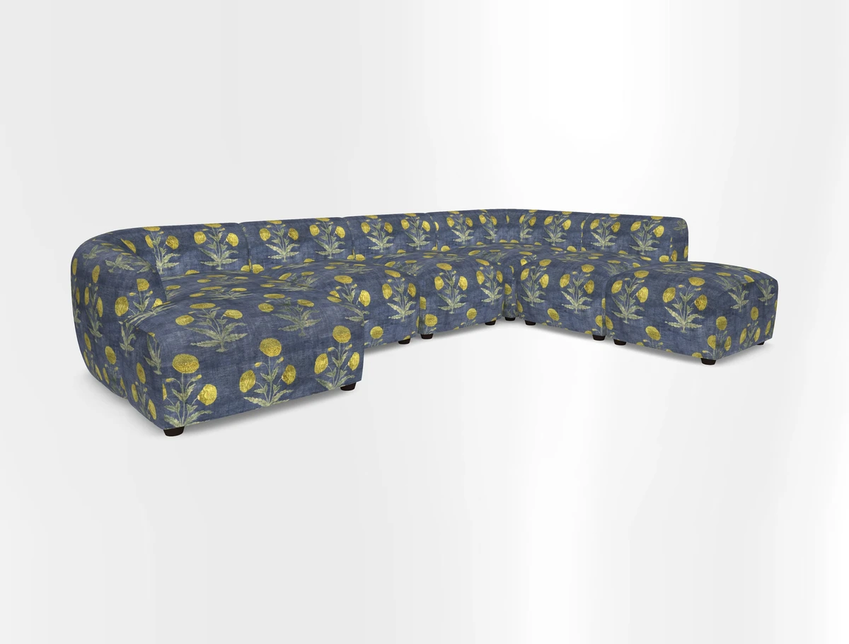 Form large modular corner group RHF in Two Tone Plain Biscuit