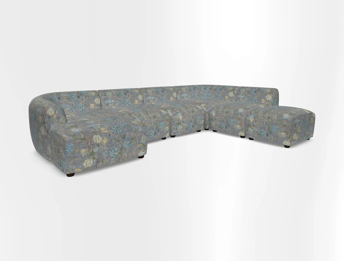 Form large modular corner group RHF in Two Tone Plain Biscuit