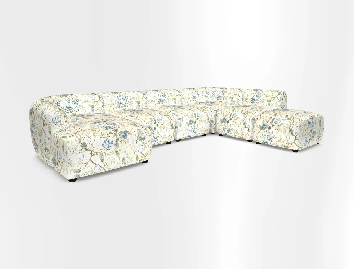 Form large modular corner group RHF in Two Tone Plain Biscuit