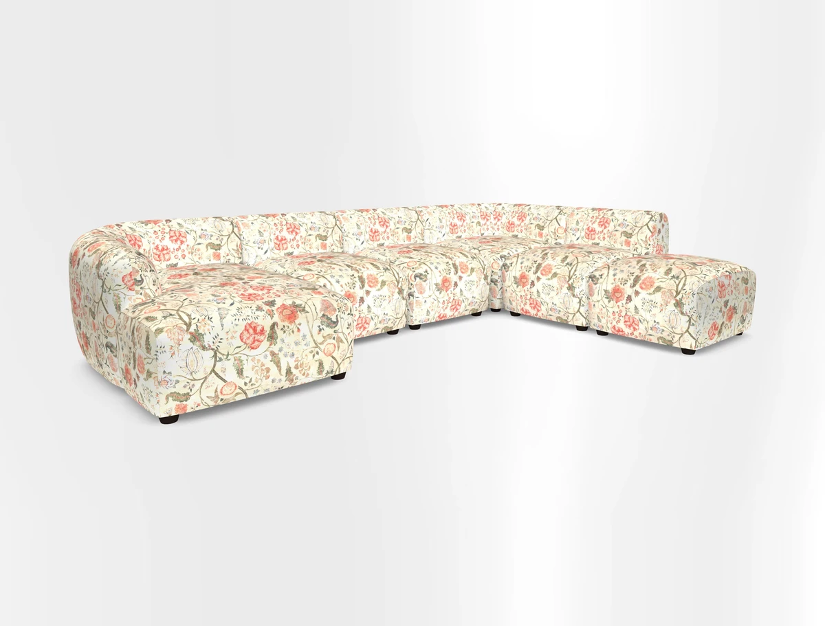Form large modular corner group RHF in Two Tone Plain Biscuit