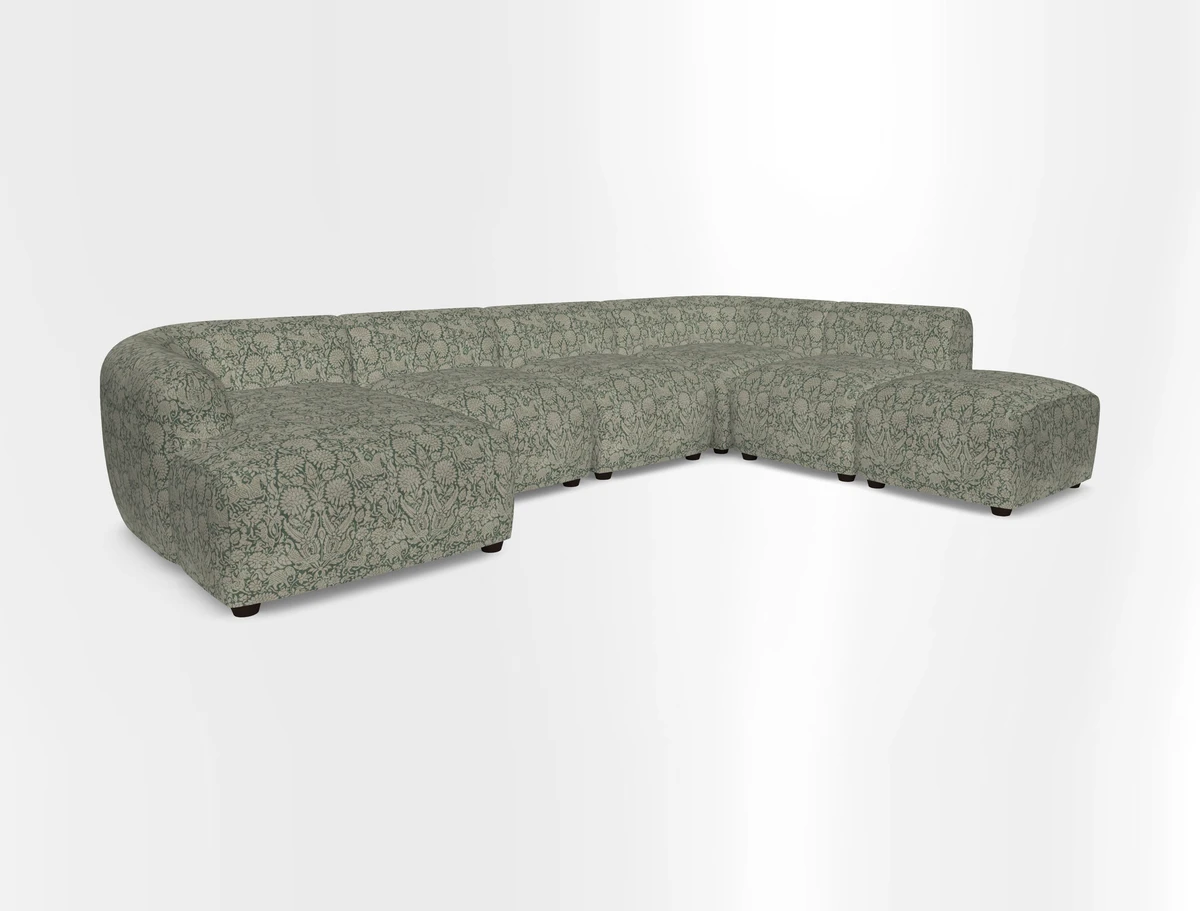 Form large modular corner group RHF in Two Tone Plain Biscuit