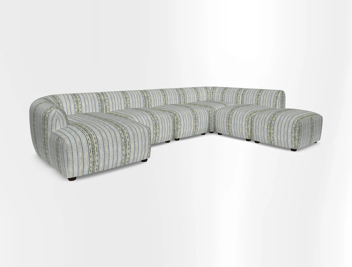 Form large modular corner group RHF in Two Tone Plain Biscuit