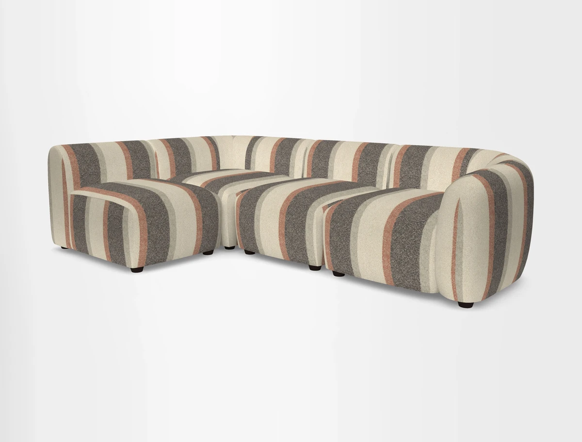Form small modular corner group RHF in Two Tone Plain Biscuit