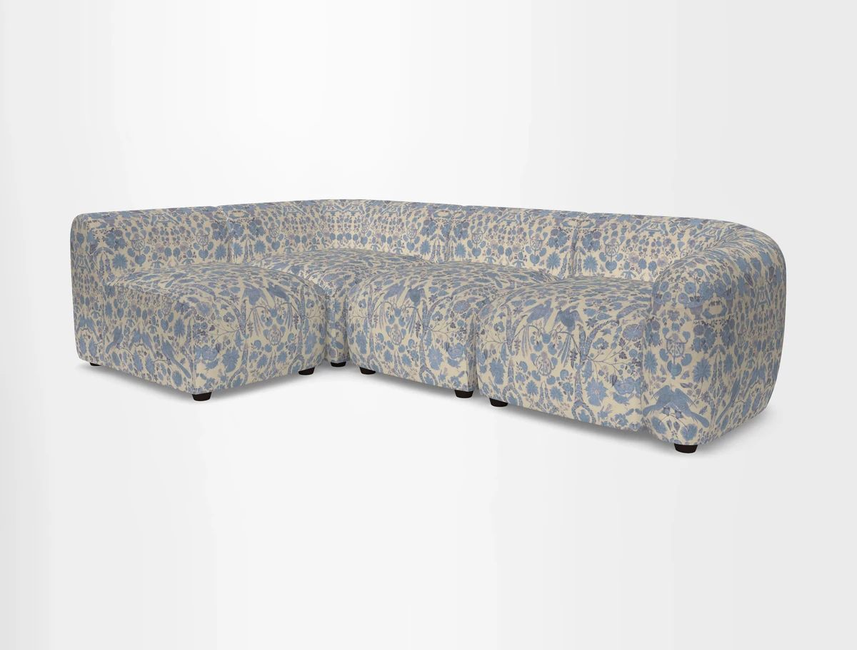 Form small modular corner group LHF in Two Tone Plain Biscuit