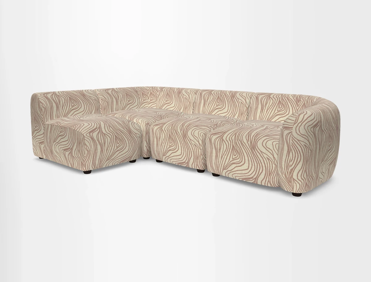 Form small modular corner group RHF in Two Tone Plain Biscuit