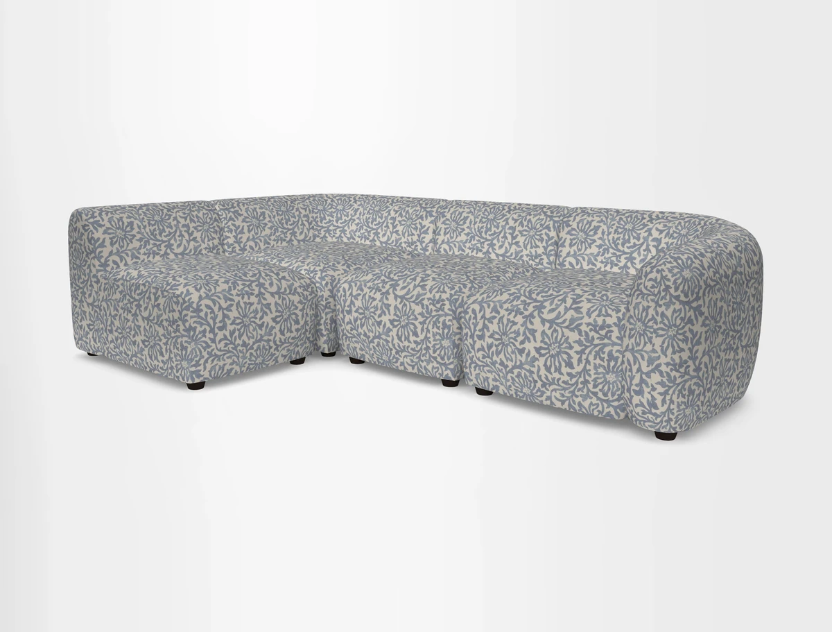 Form small modular corner group LHF in Two Tone Plain Biscuit