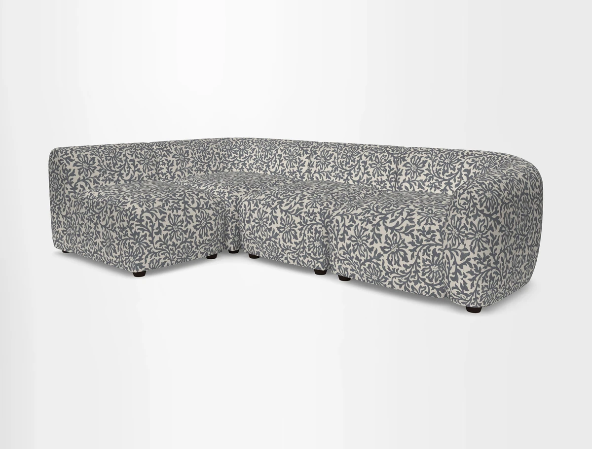 Form small modular corner group LHF in Two Tone Plain Biscuit