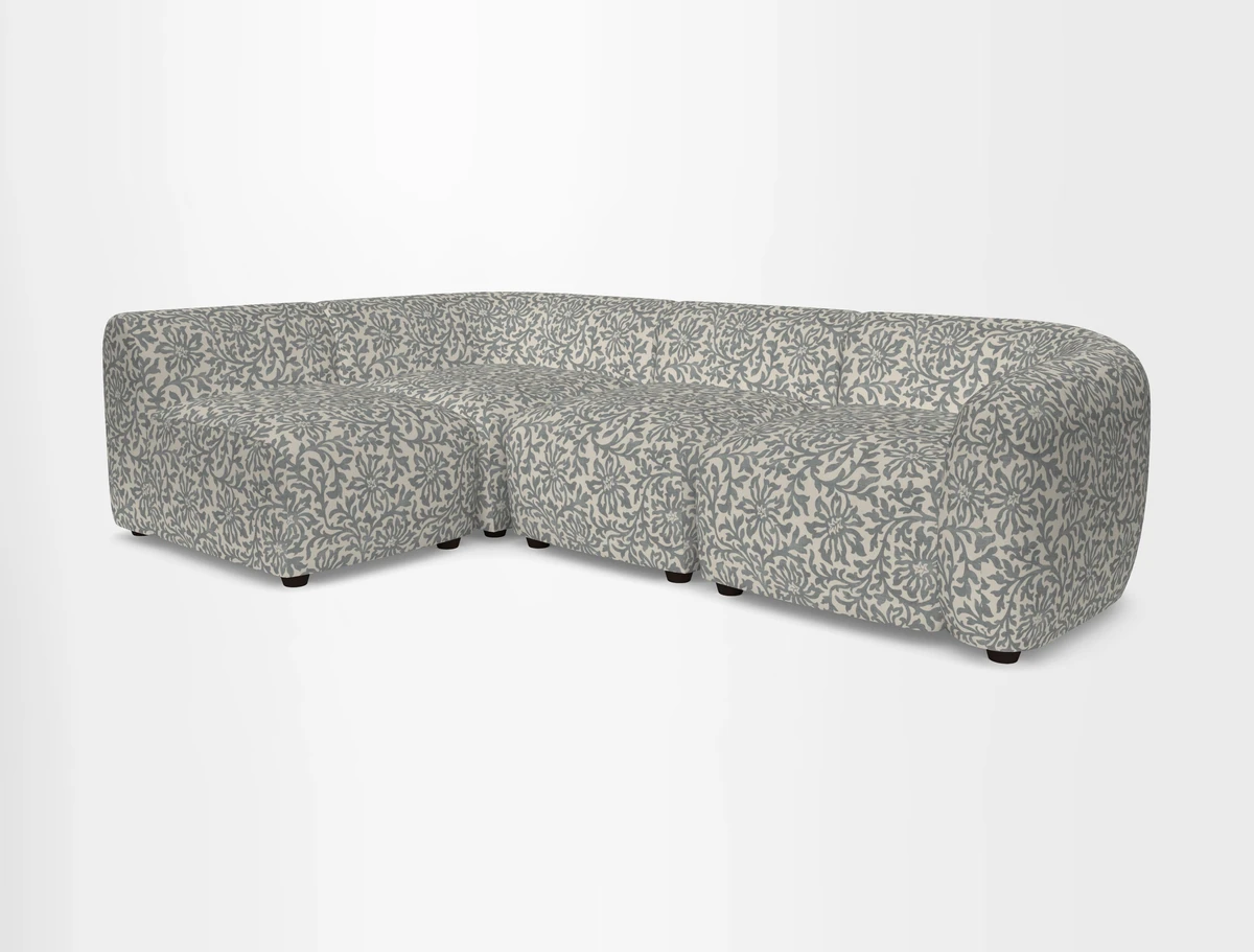Form small modular corner group LHF in Two Tone Plain Biscuit