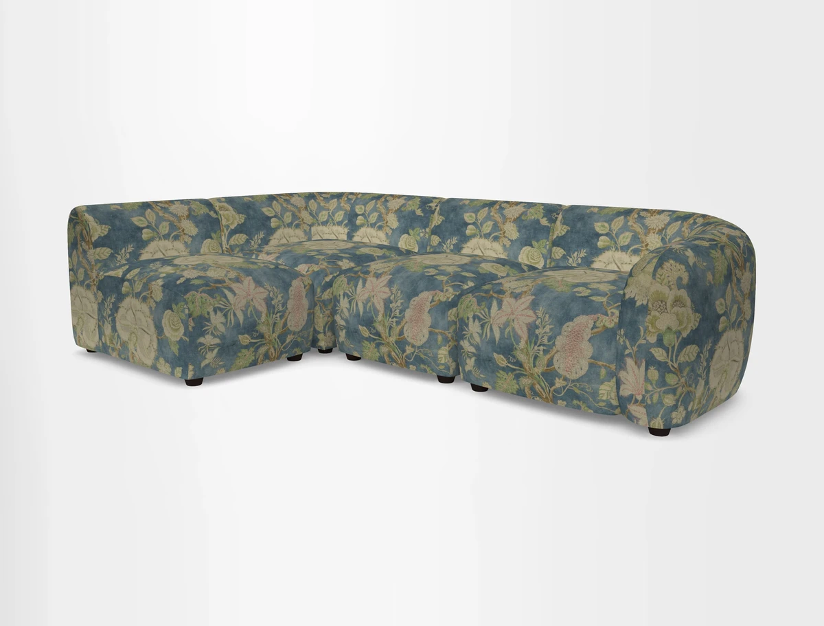 Form small modular corner group LHF in Two Tone Plain Biscuit