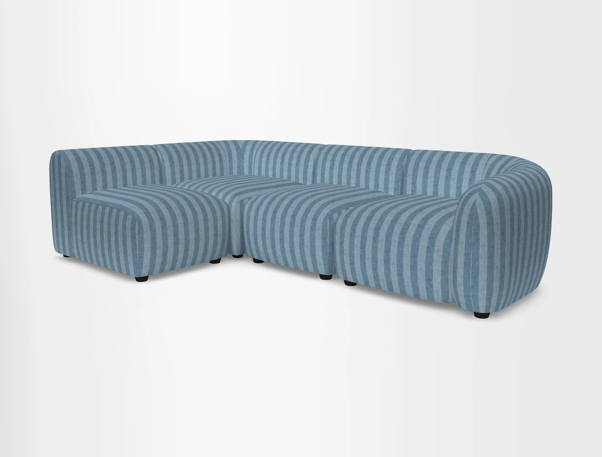 Form small modular corner group RHF in Two Tone Plain Biscuit
