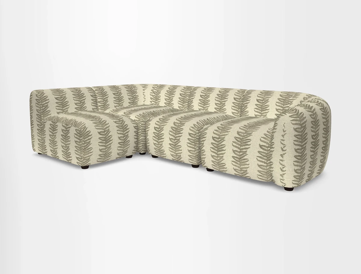 Form small modular corner group RHF in Two Tone Plain Biscuit