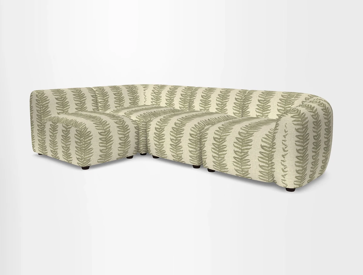 Form small modular corner group RHF in Two Tone Plain Biscuit