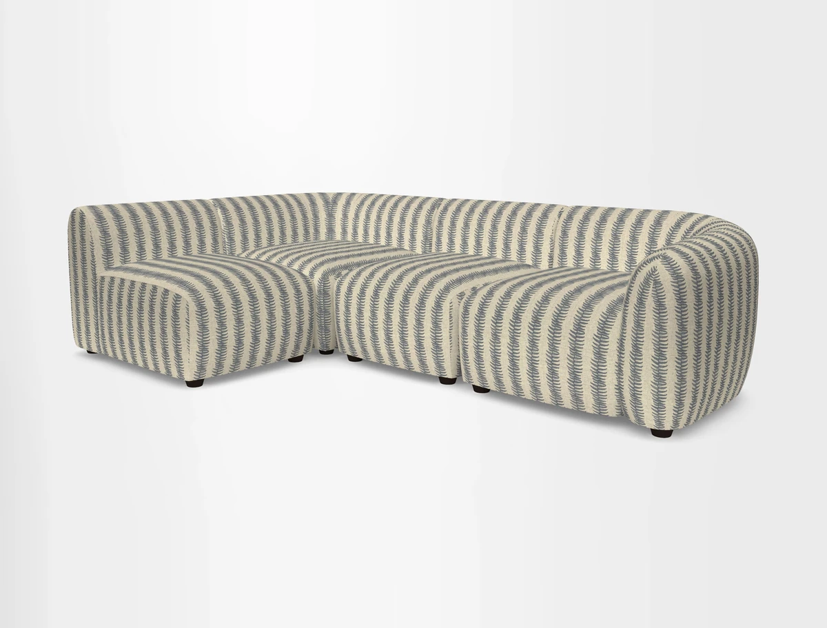 Form small modular corner group RHF in Two Tone Plain Biscuit