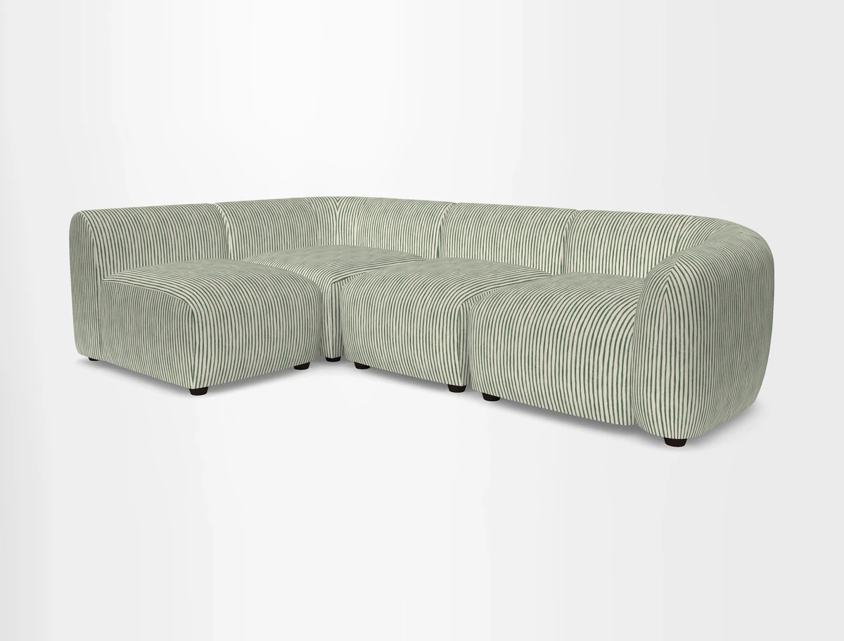 Form small modular corner group RHF in Two Tone Plain Biscuit