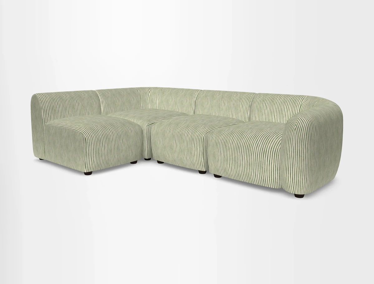 Form small modular corner group RHF in Two Tone Plain Biscuit