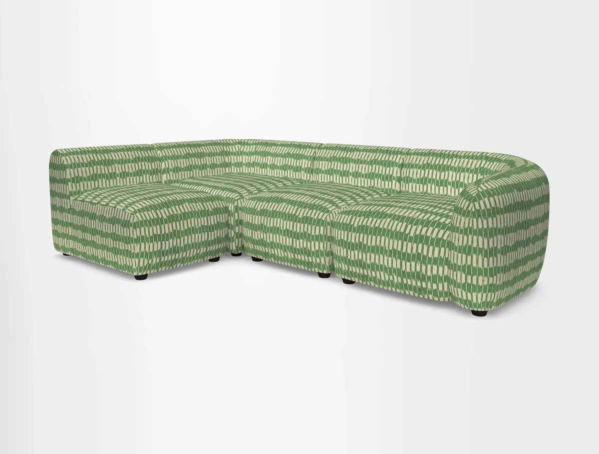 Form small modular corner group LHF in Two Tone Plain Biscuit