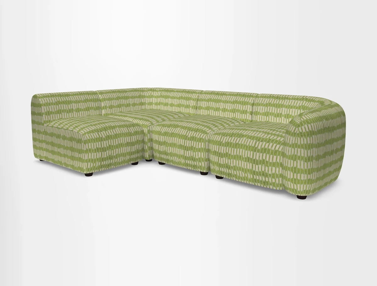 Form small modular corner group LHF in Two Tone Plain Biscuit