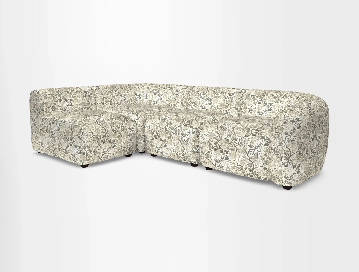 Form small modular corner group RHF in Two Tone Plain Biscuit