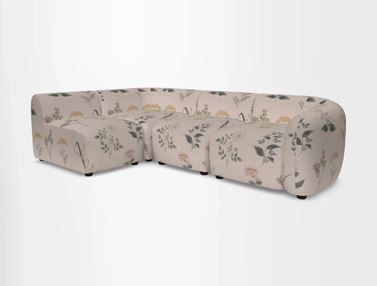 Form small modular corner group RHF in Two Tone Plain Biscuit