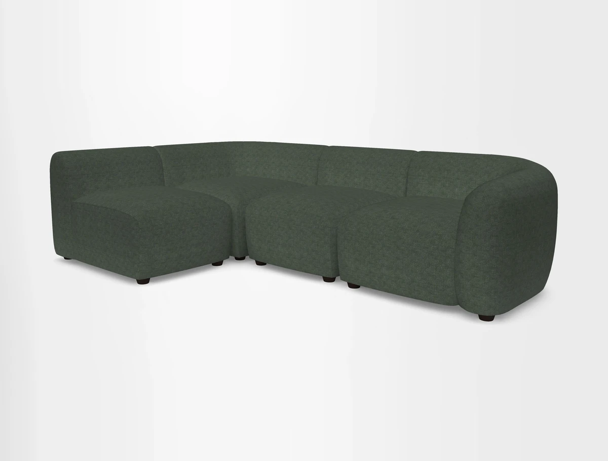 Form small modular corner group RHF in Two Tone Plain Biscuit