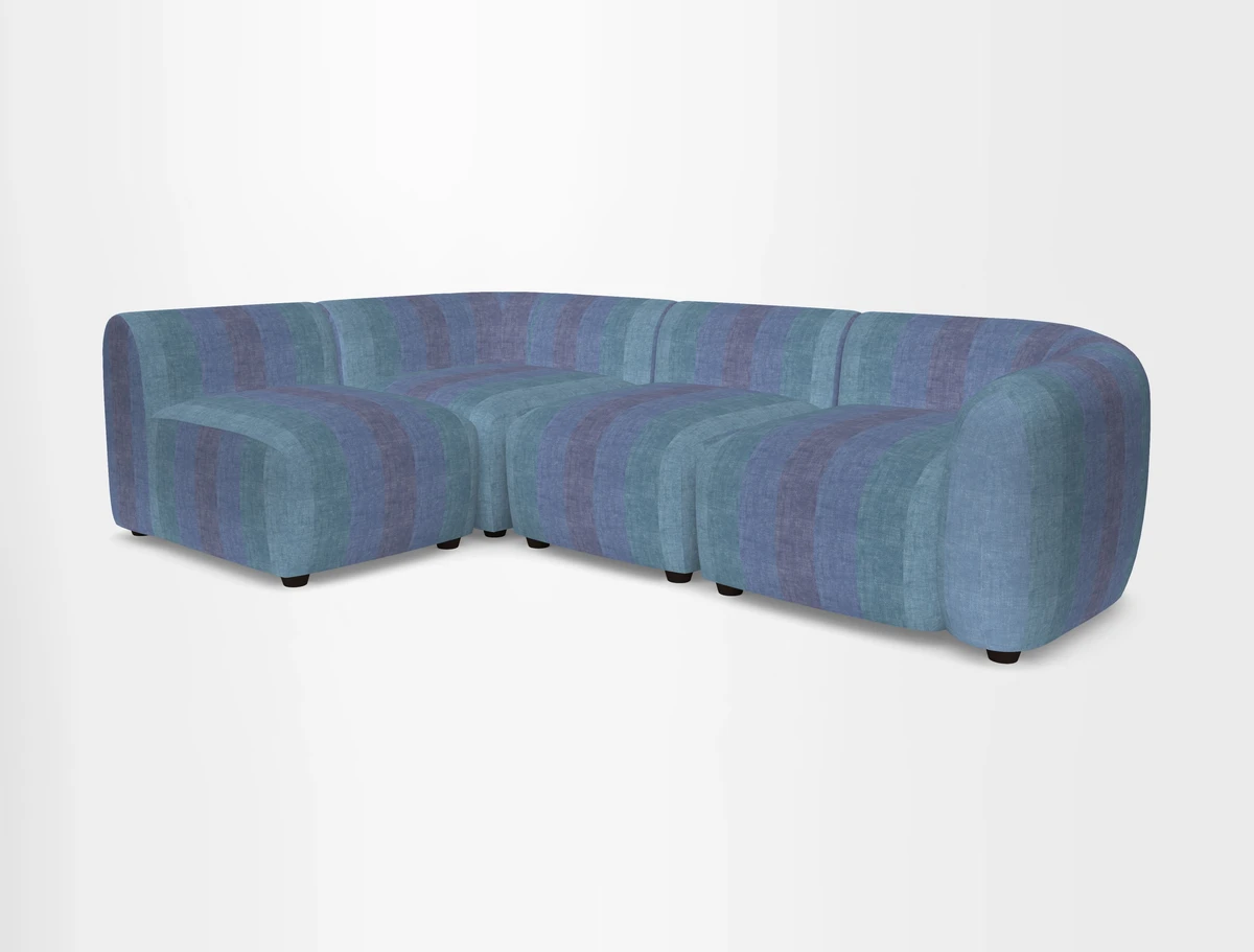 Form small modular corner group RHF in Two Tone Plain Biscuit