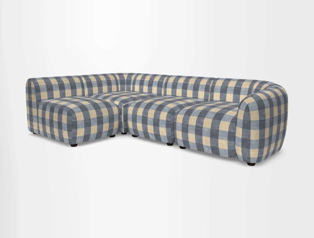Form small modular corner group RHF in Two Tone Plain Biscuit
