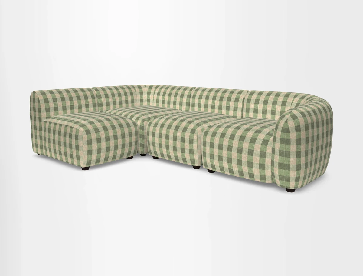Form small modular corner group RHF in Two Tone Plain Biscuit