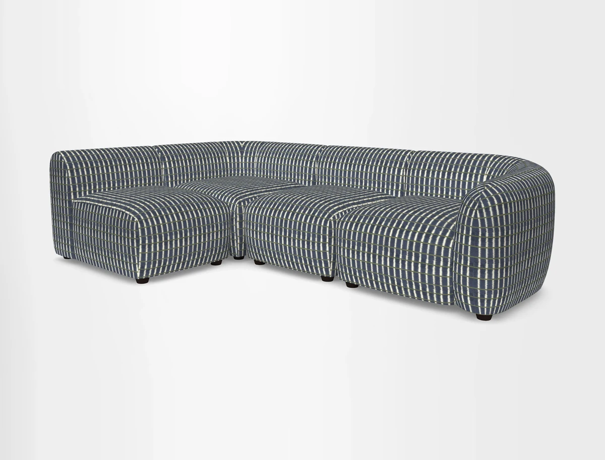 Form small modular corner group LHF in Two Tone Plain Biscuit