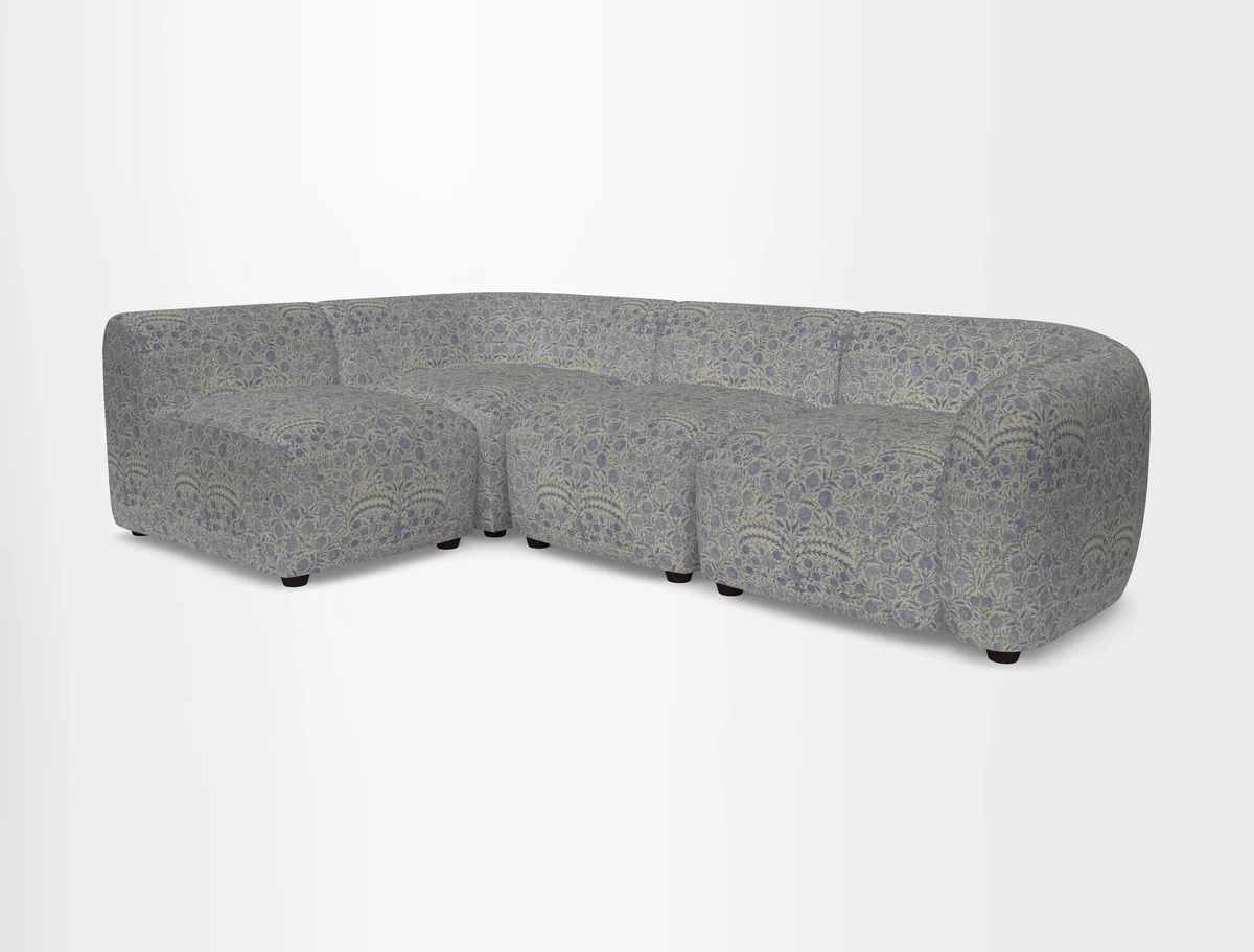 Form small modular corner group LHF in Two Tone Plain Biscuit