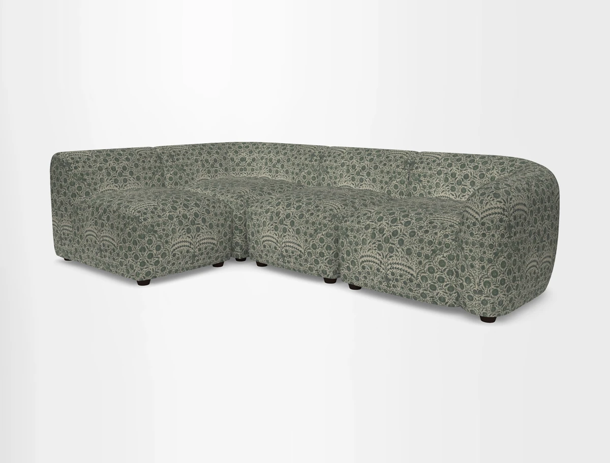 Form small modular corner group LHF in Two Tone Plain Biscuit