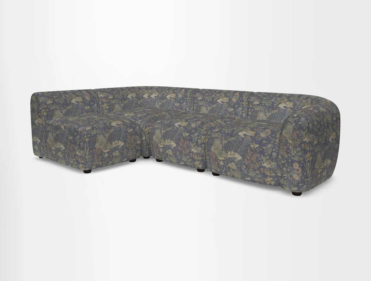 Form small modular corner group LHF in Two Tone Plain Biscuit