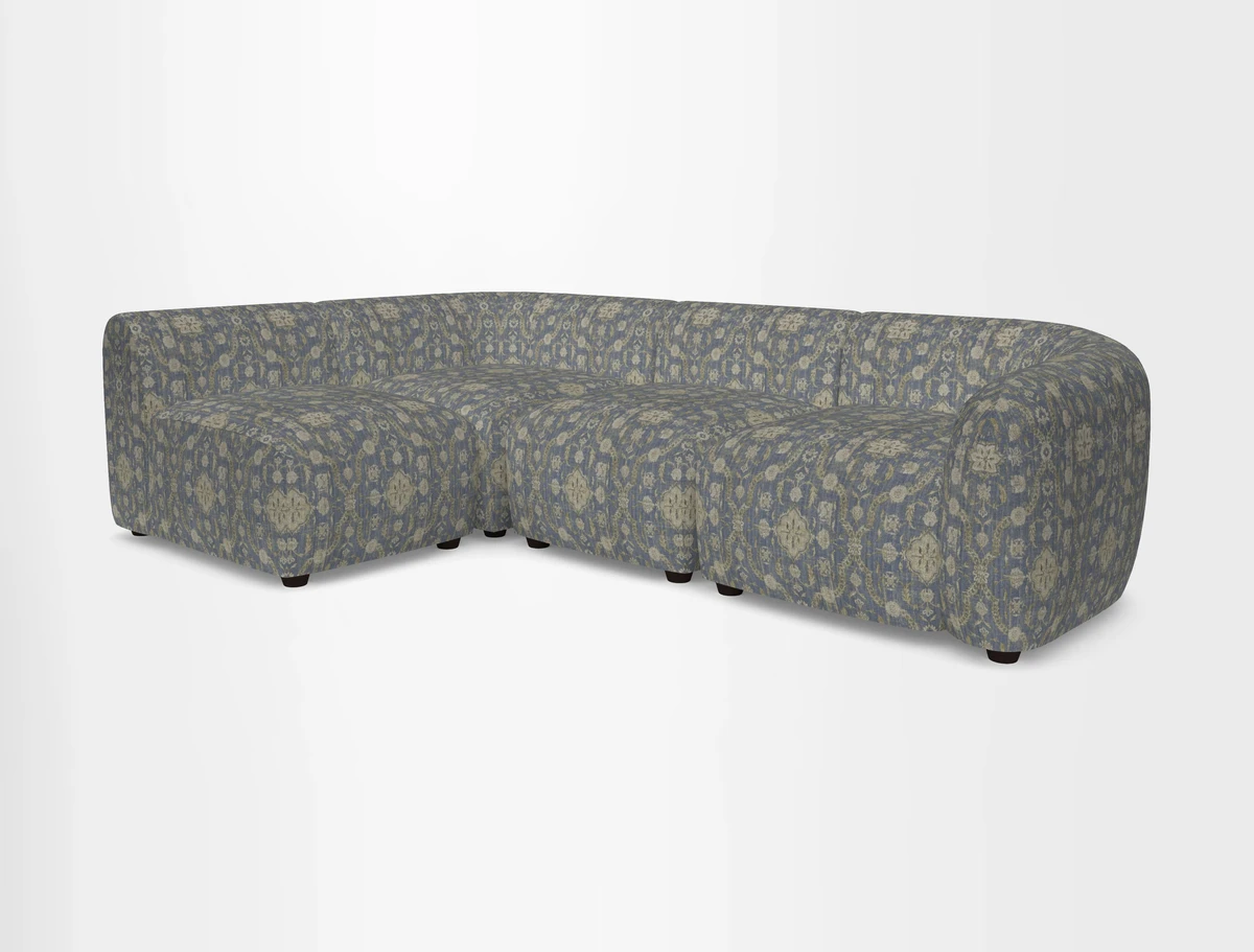 Form small modular corner group LHF in Two Tone Plain Biscuit