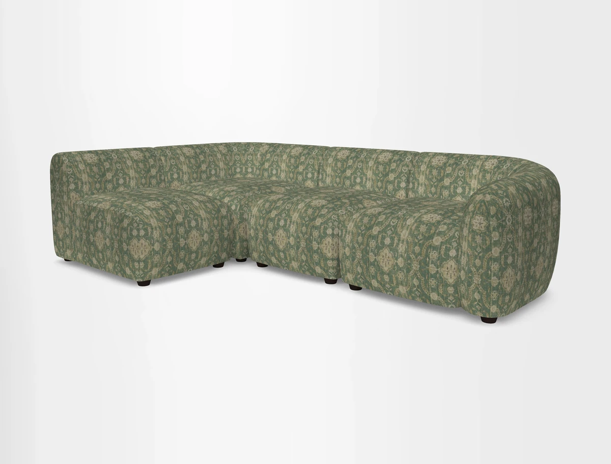 Form small modular corner group LHF in Two Tone Plain Biscuit